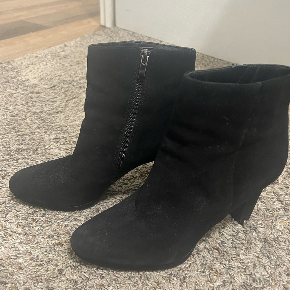 black boots